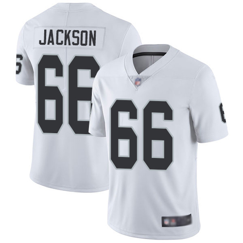 Men Oakland Raiders Limited White Gabe Jackson Road Jersey NFL Football #66 Vapor Untouchable Jersey->oakland raiders->NFL Jersey
